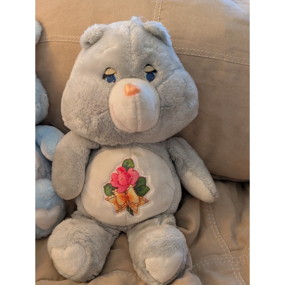 Vintage Kenner 1980's Care Bears Plush Toys - Lot of 3 - Picture 3 of 8
